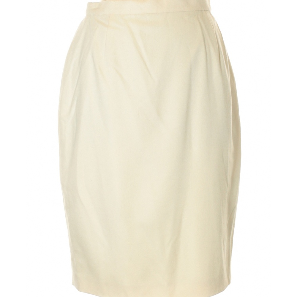 ESCADA 🧵ivory wool formal skirt 💃🏻